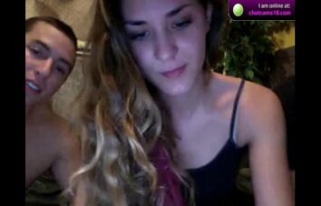 MFM Teen Threesome on webcam