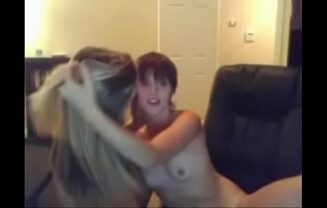 Teen girls on webcam
